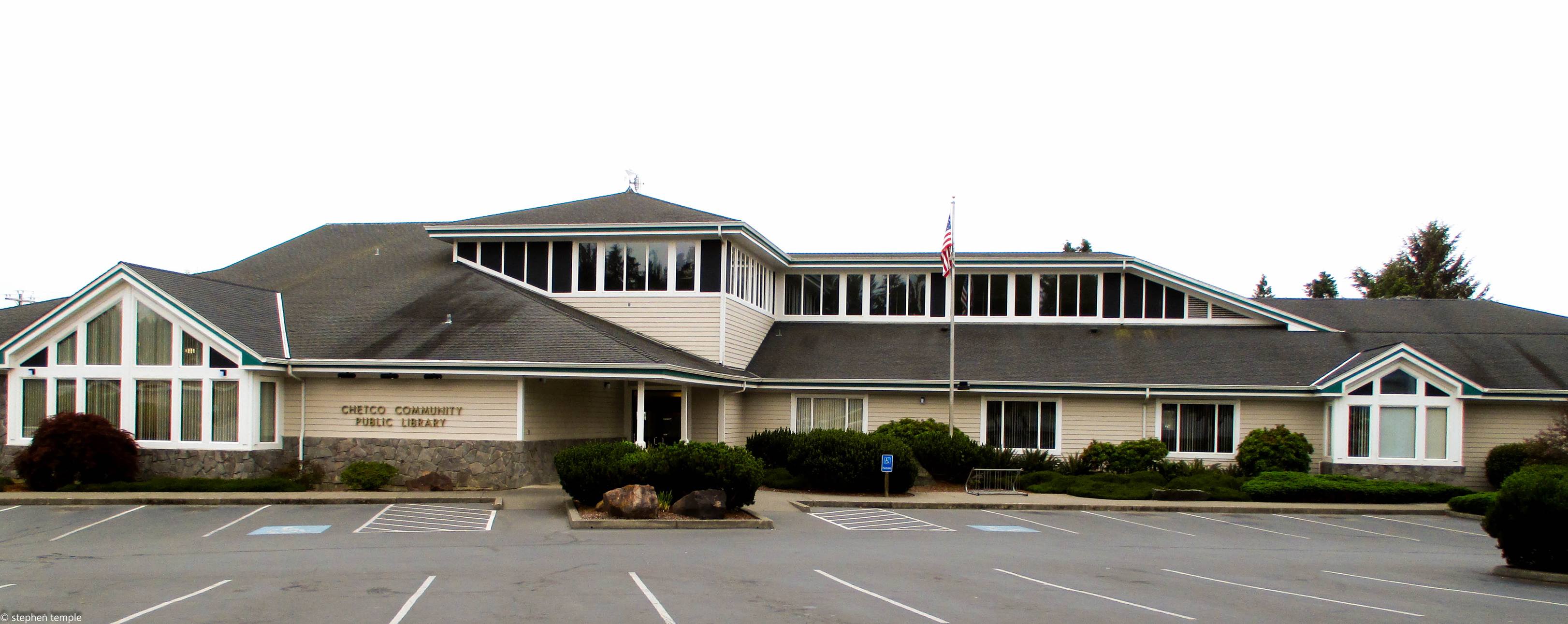 Chetco Community Public Library, Exterior View