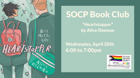 Poster featuring the cover of Heartstopper, Vol 1