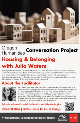 Housing and Belonging Event Poster